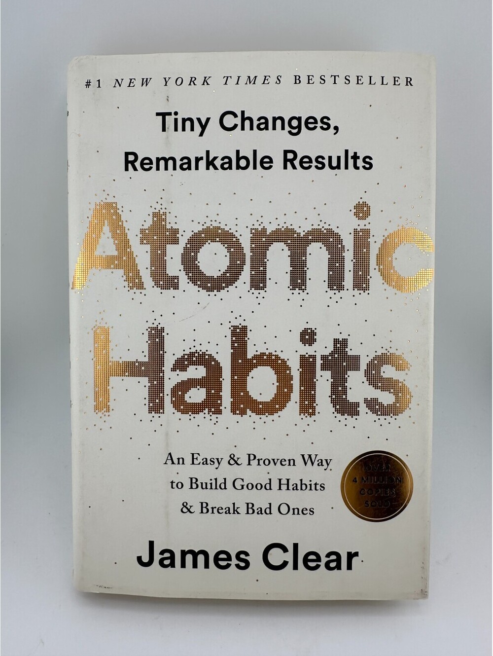 Atomic Habits by James Clear Hardcover Highlighted Annotated Bestseller